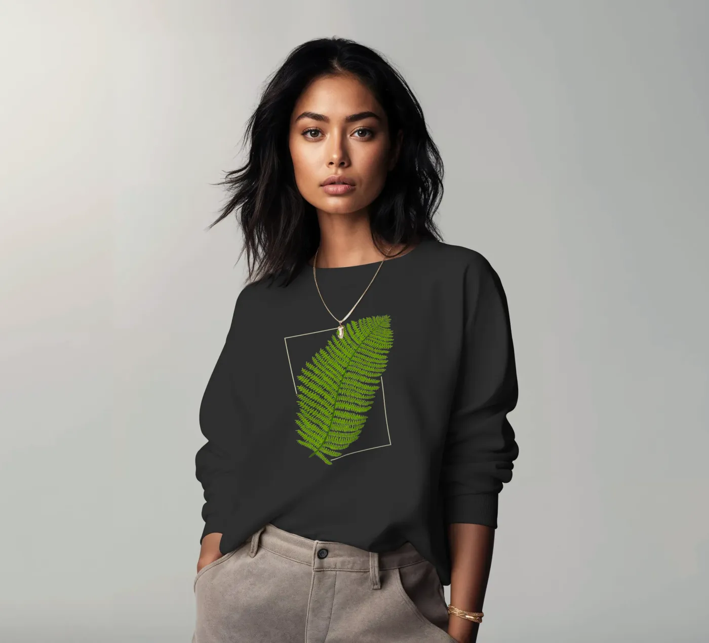 Fern felpa da TijanaArtStudio88