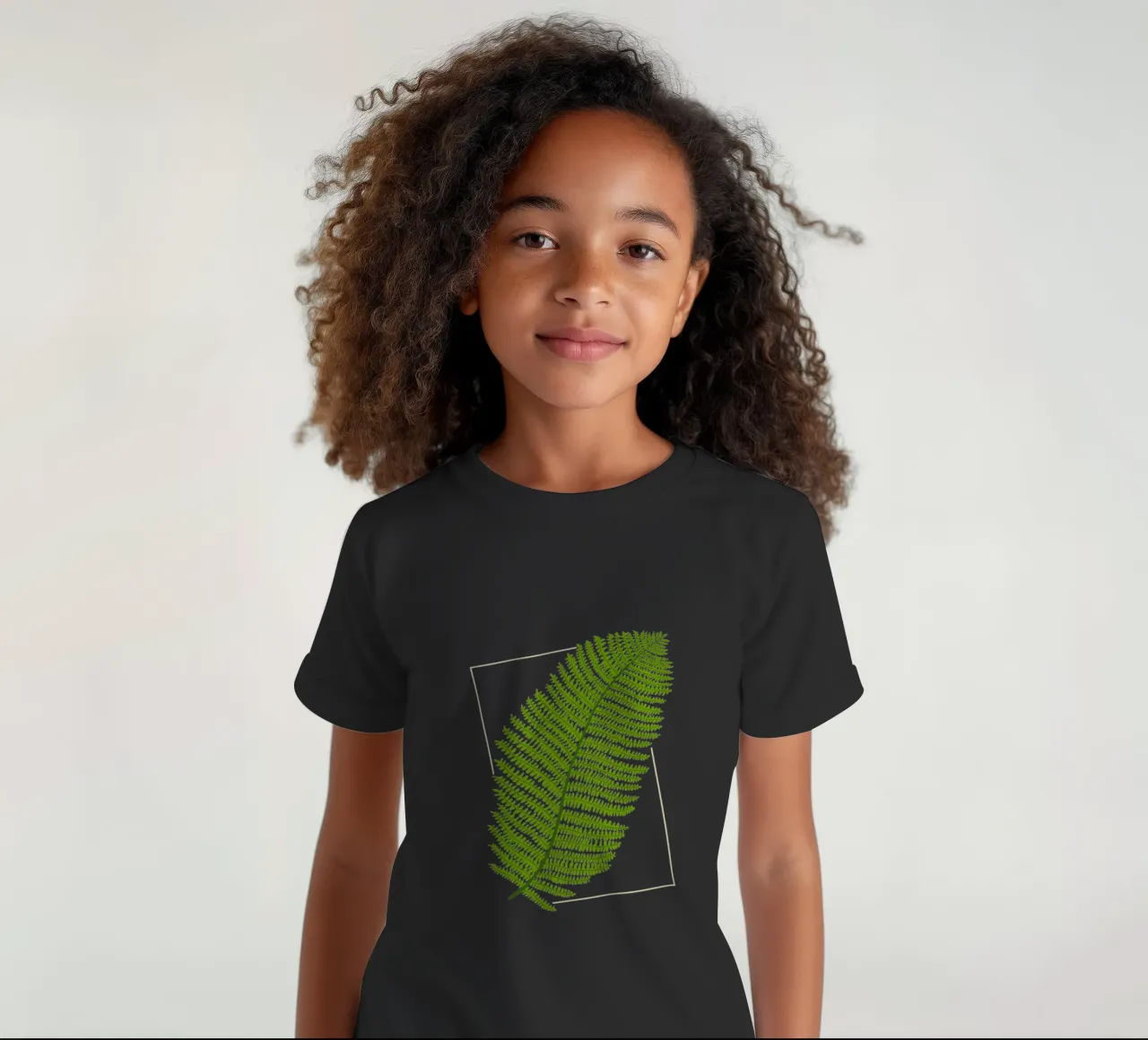 Fern t-shirt bambini da TijanaArtStudio88