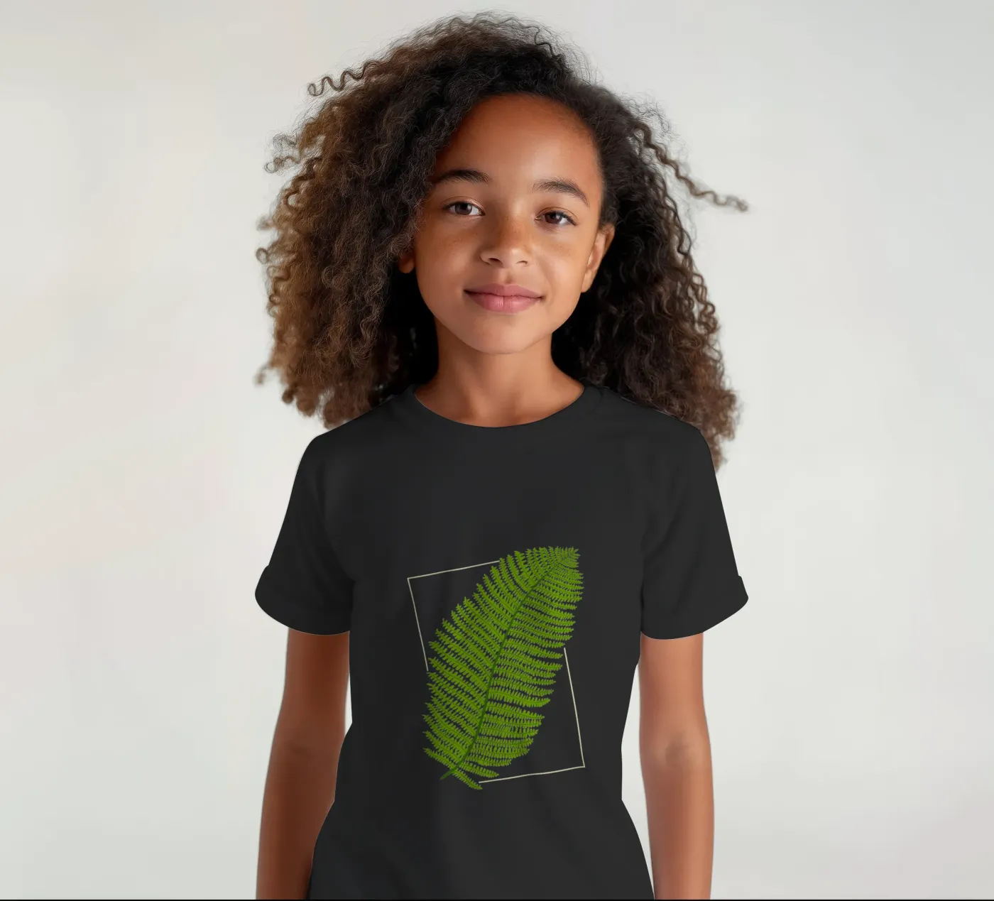 Fern t-shirt bambini da TijanaArtStudio88