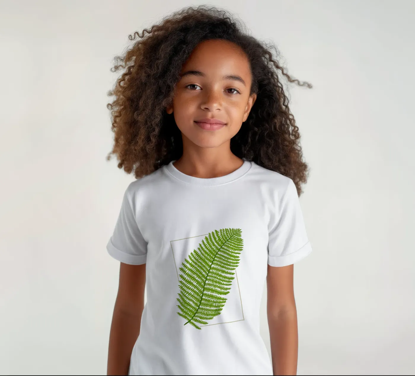 Fern t-shirt bambini da TijanaArtStudio88