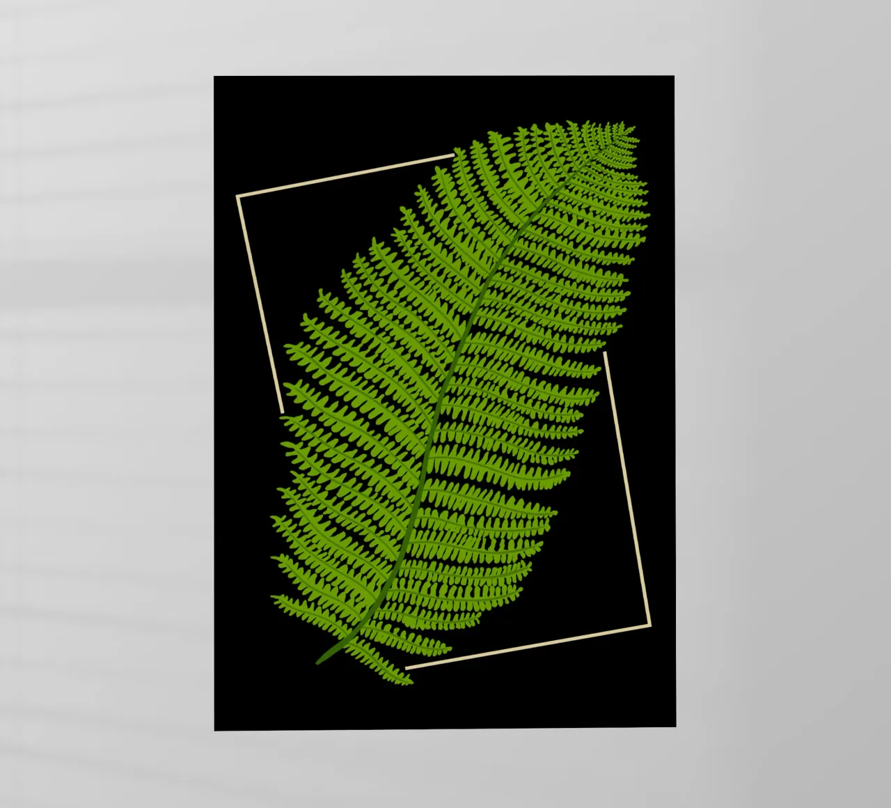 Fern pellicola backlit da TijanaArtStudio88