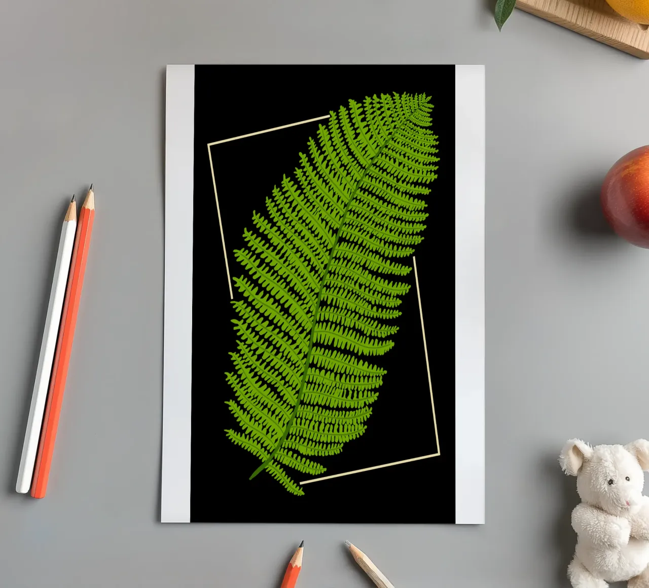 Fern sticker sheet by TijanaArtStudio88