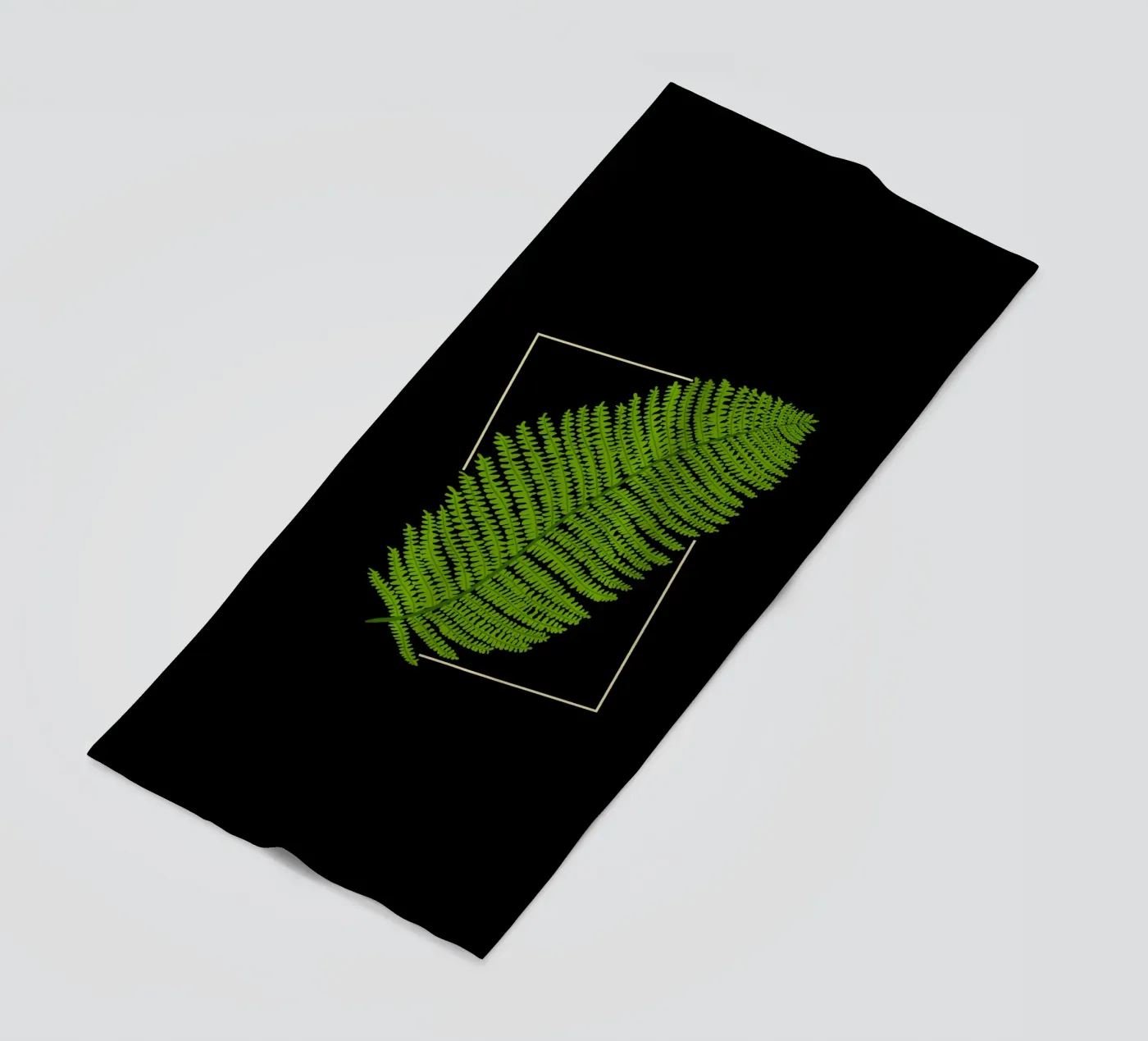 Fern strandhanddoek van TijanaArtStudio88