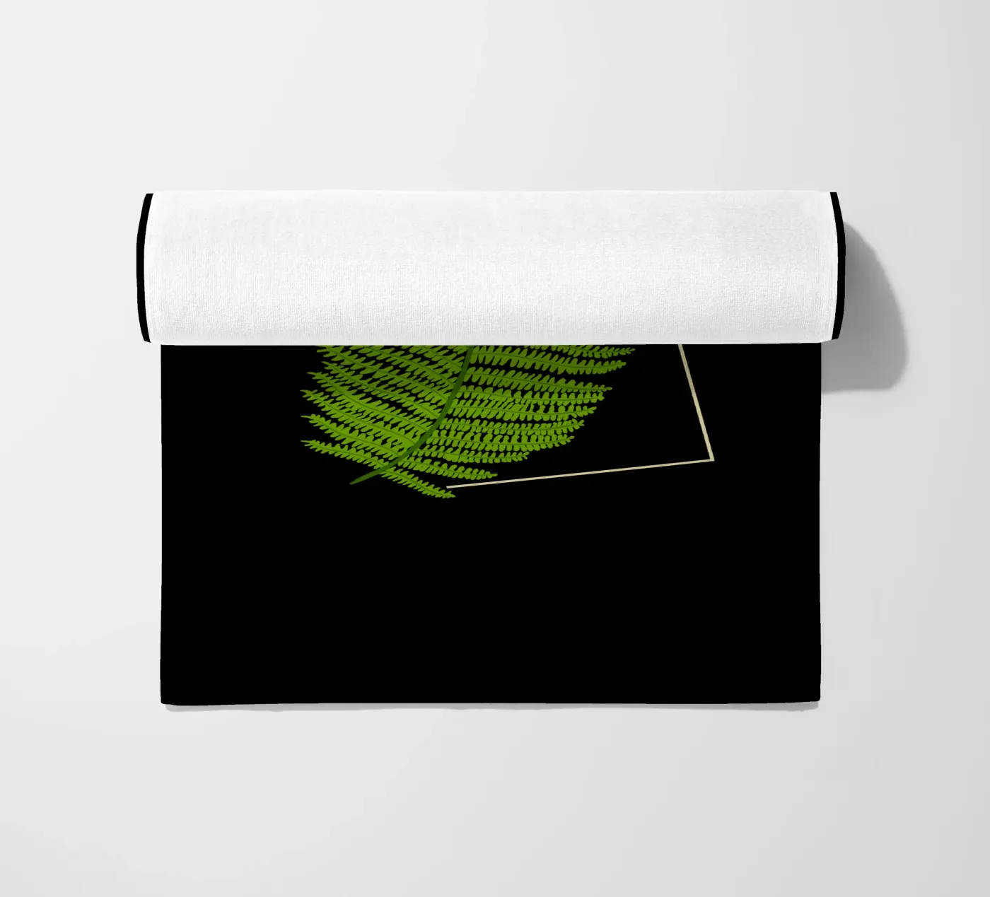 Fern strandhanddoek van TijanaArtStudio88