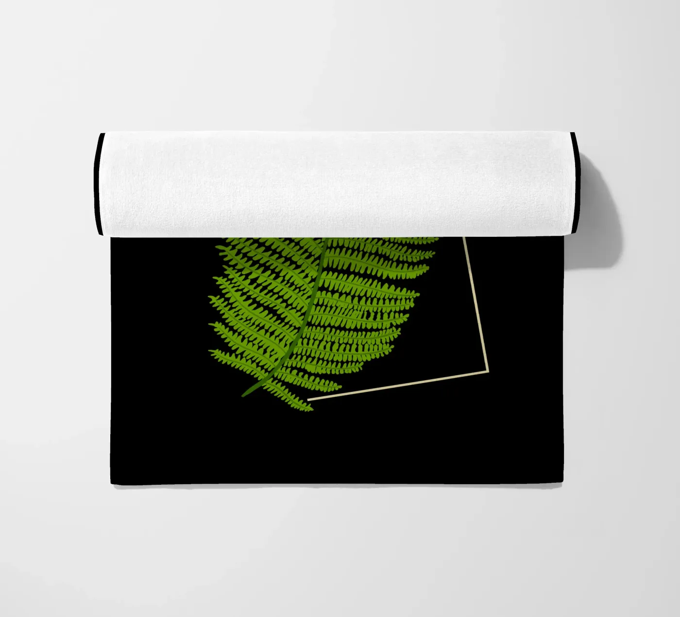 Fern strandhanddoek van TijanaArtStudio88