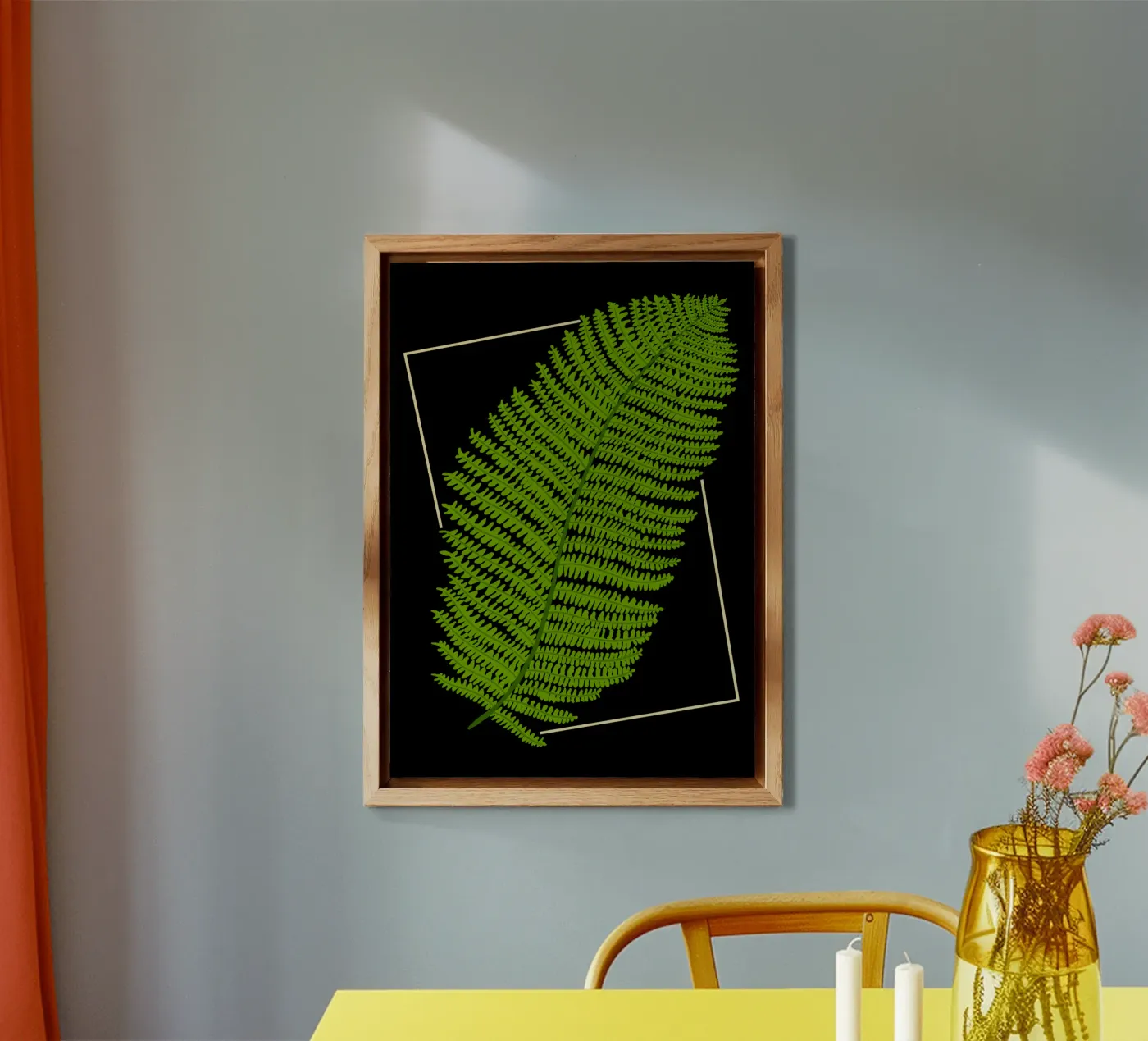 Fern forex plate by TijanaArtStudio88