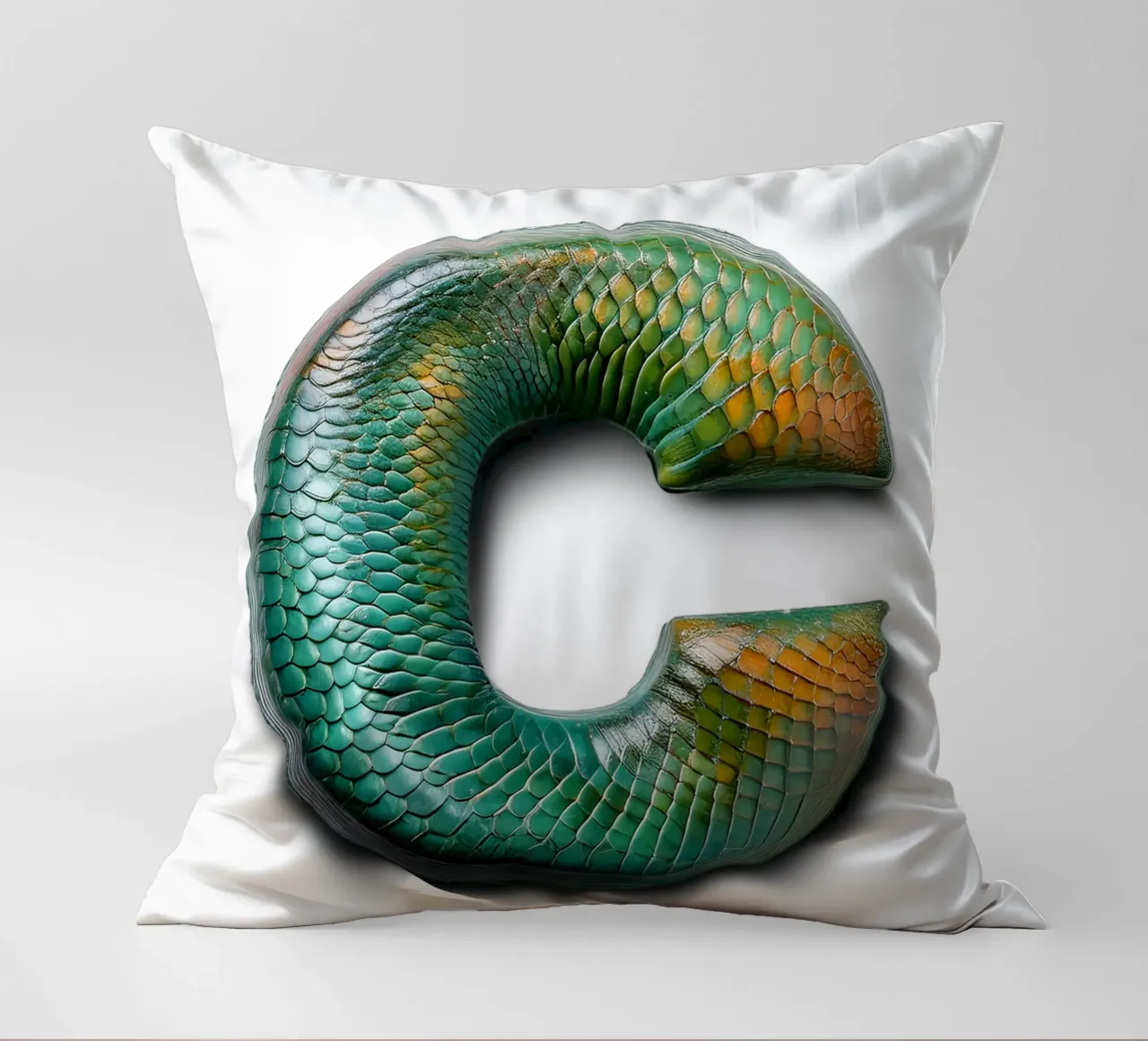 c - camaleonte cuscino da The True Type
