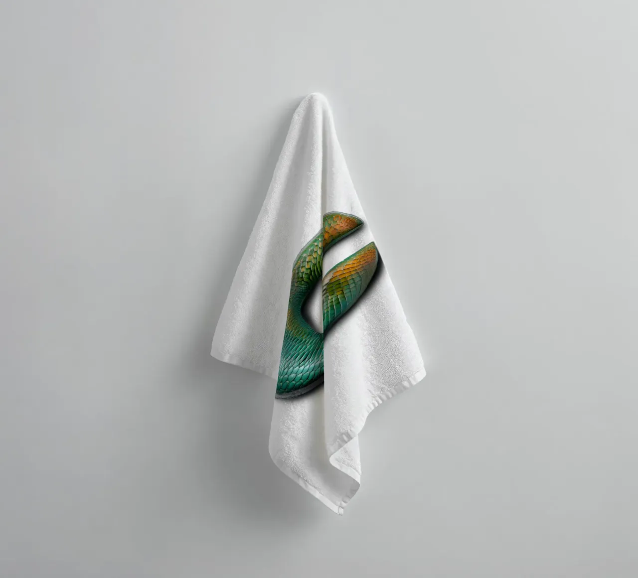 c - camaleonte asciugamano da bagno da The True Type