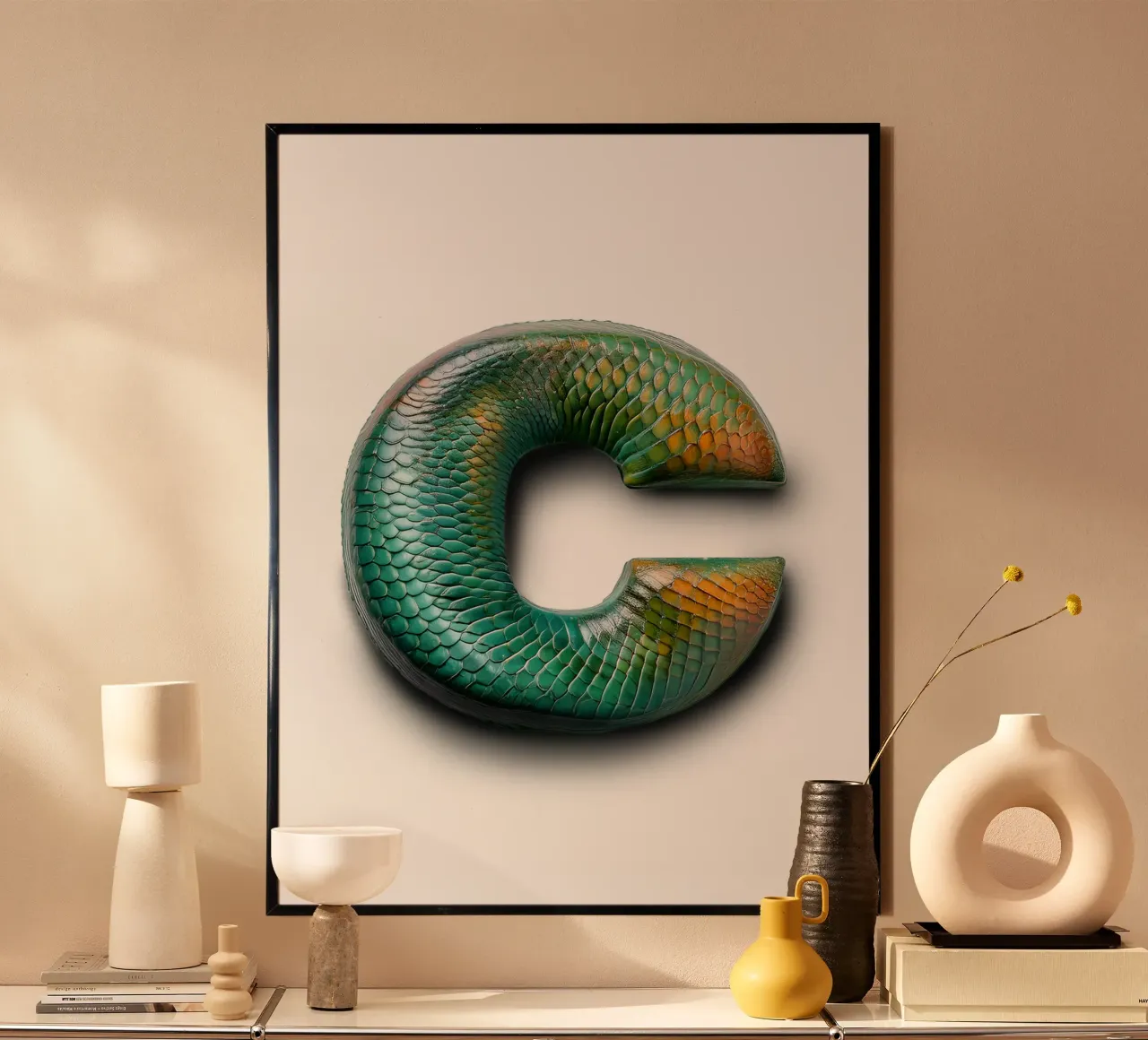 c - camaleonte poster da The True Type