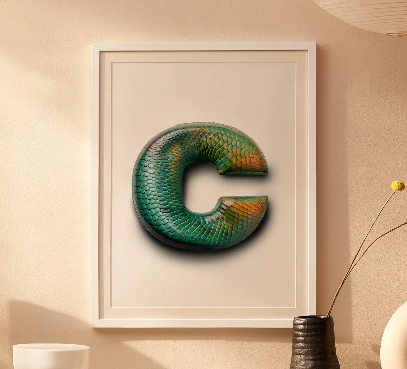 c - camaleonte poster da The True Type