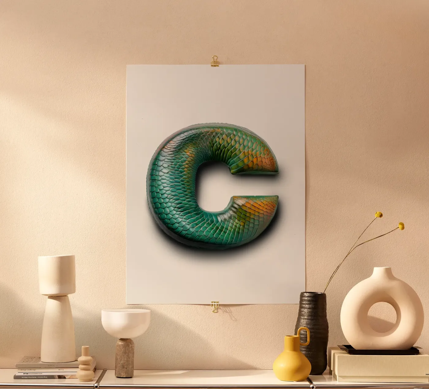 c - camaleonte poster da The True Type