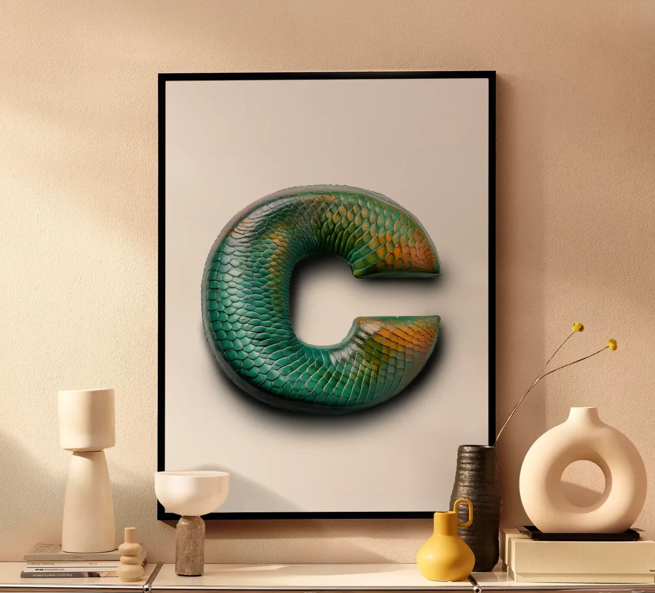 c - camaleonte poster da The True Type