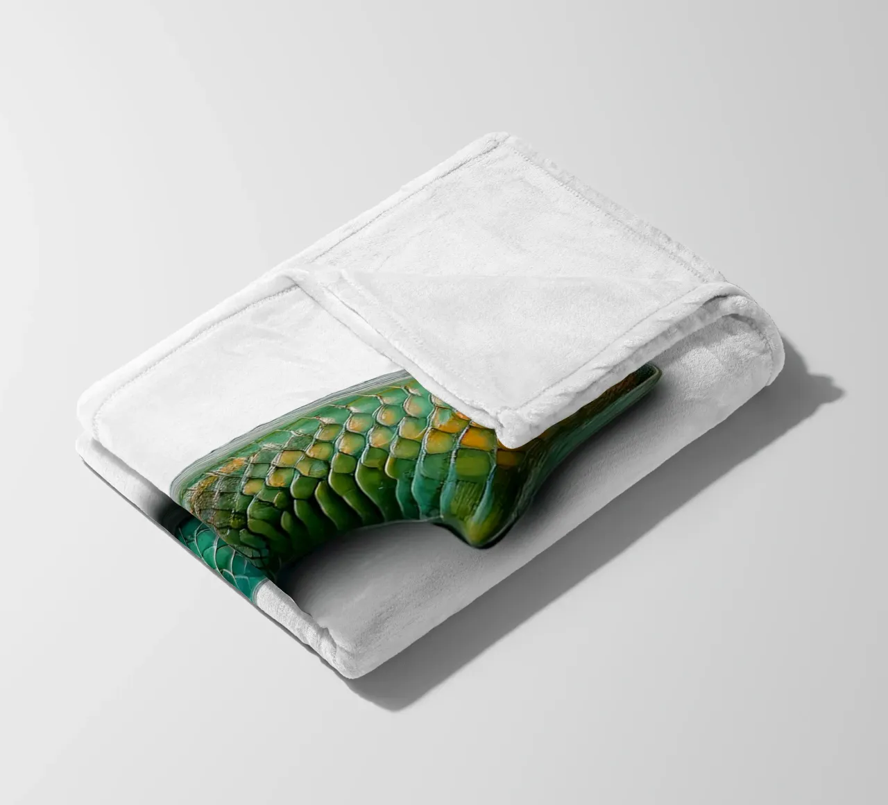 c - camaleonte coperta in pile da The True Type