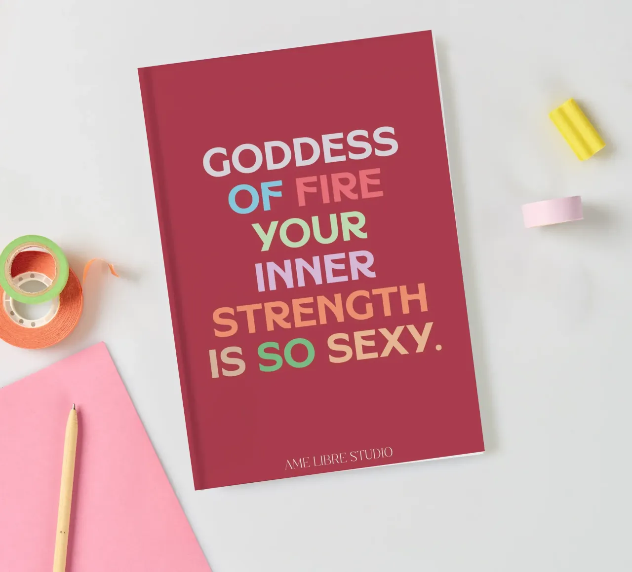 ❤️‍🔥 notebook by MENTHE SAUVAGE