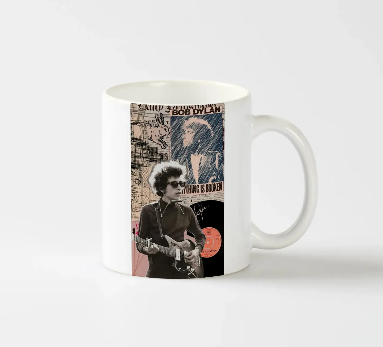 Bob Dylan dal vivo e unplugged tazza in ceramica da xerico