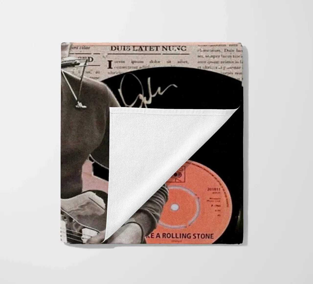 Bob Dylan dal vivo e unplugged telo mare da xerico