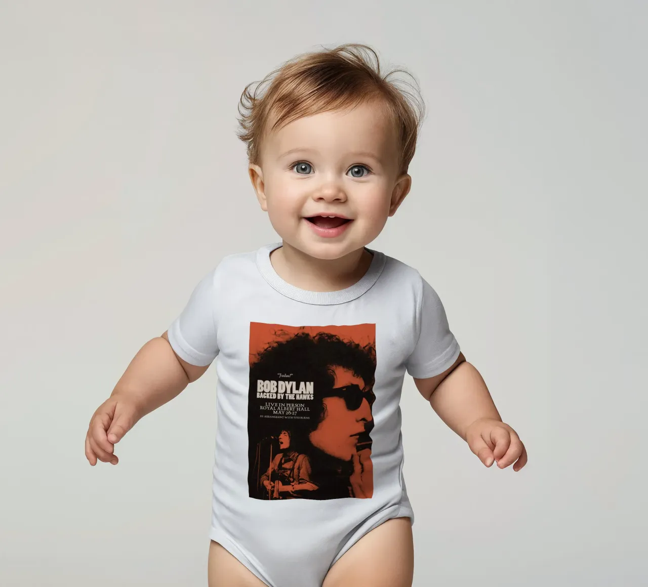 Bob Dylan Live-Erlebnis Kurzarm Babybody von xerico