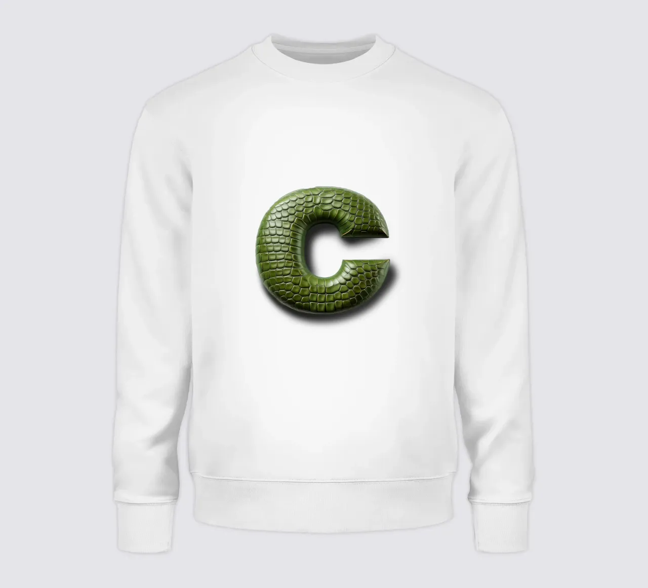 c - Krokodil Sweatshirt von The True Type