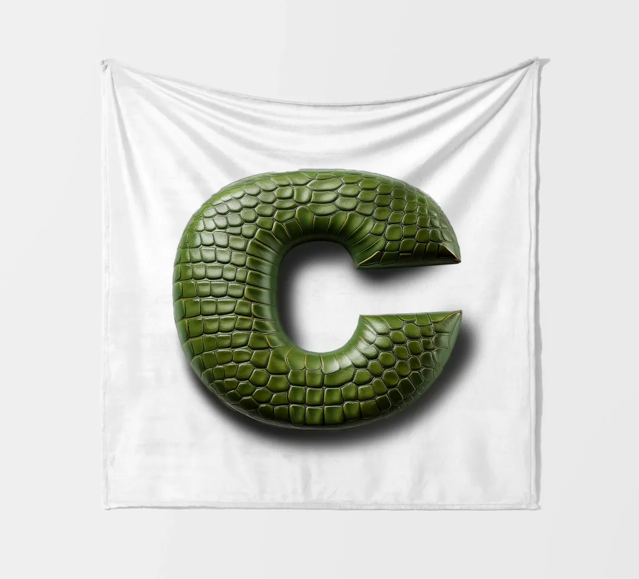 c - coccodrillo coperta in pile da The True Type