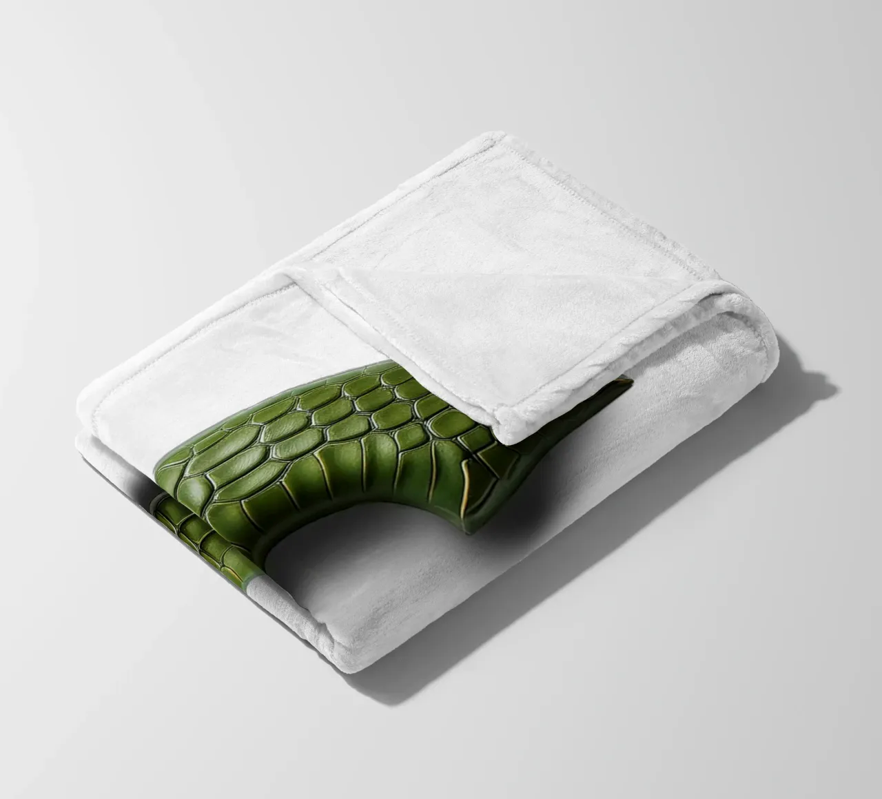 c - coccodrillo coperta in pile da The True Type