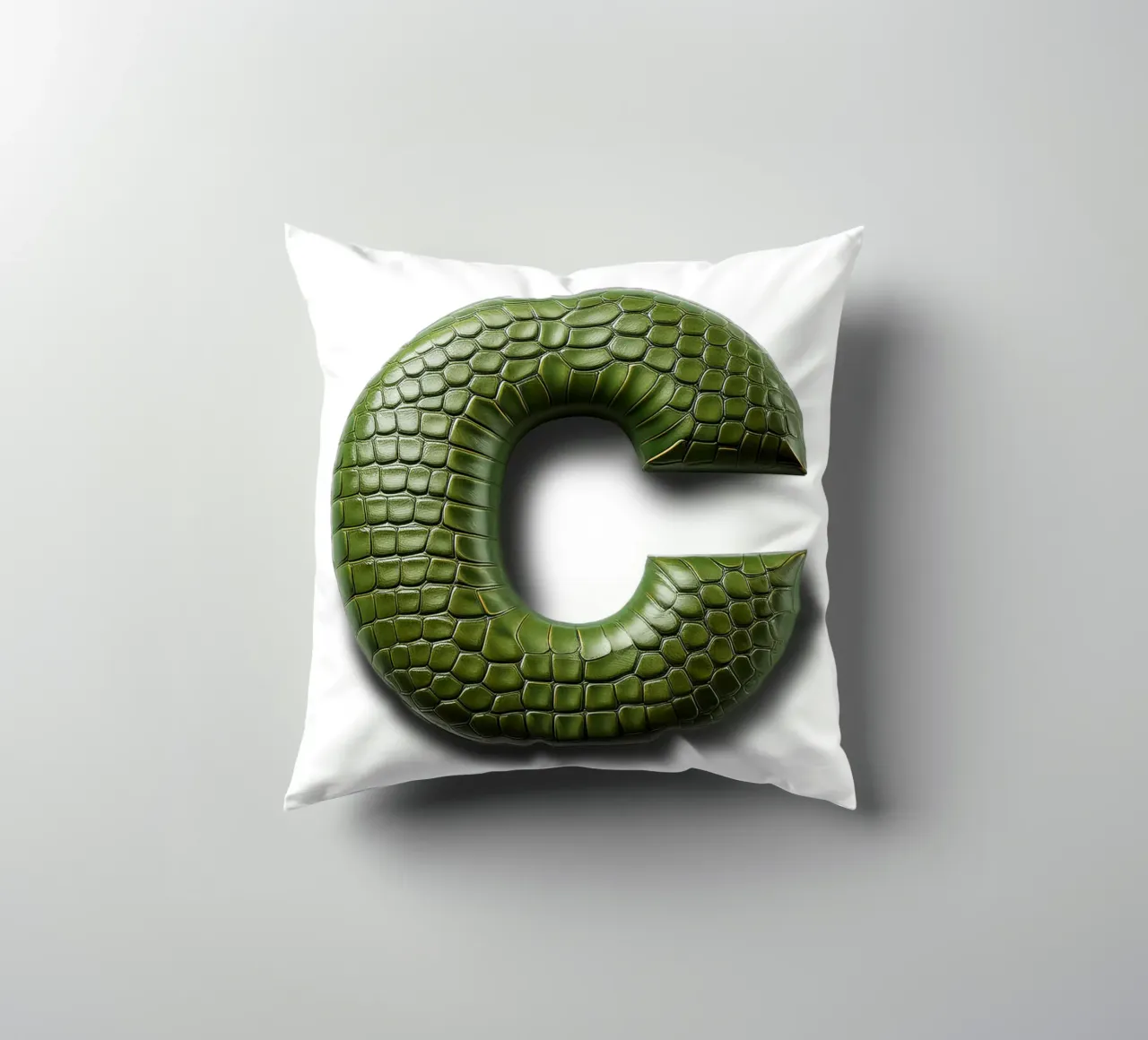 c - coccodrillo cuscino da The True Type