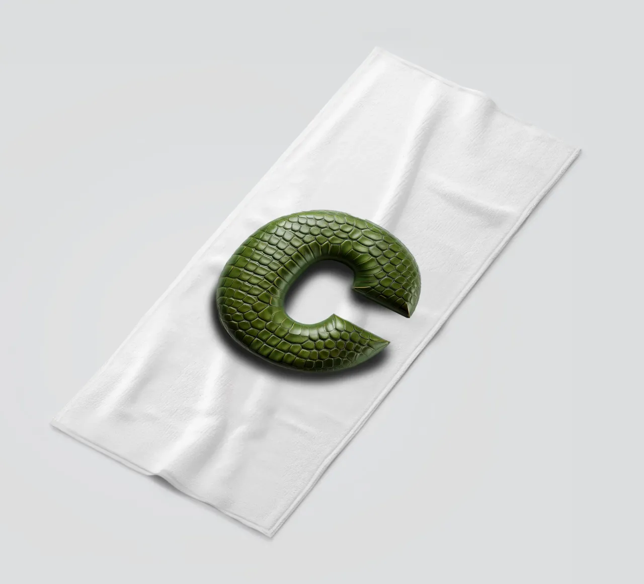 c - coccodrillo telo mare da The True Type