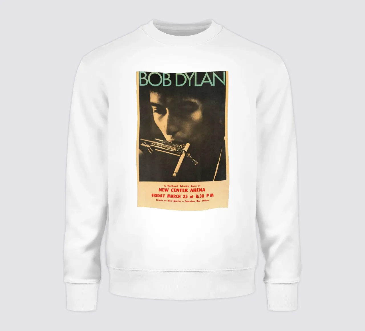Le sessioni di Bob Dylan felpa da xerico