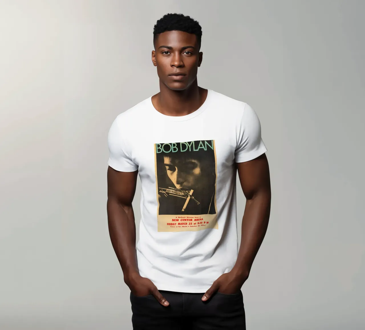 Le sessioni di Bob Dylan t-shirt da xerico