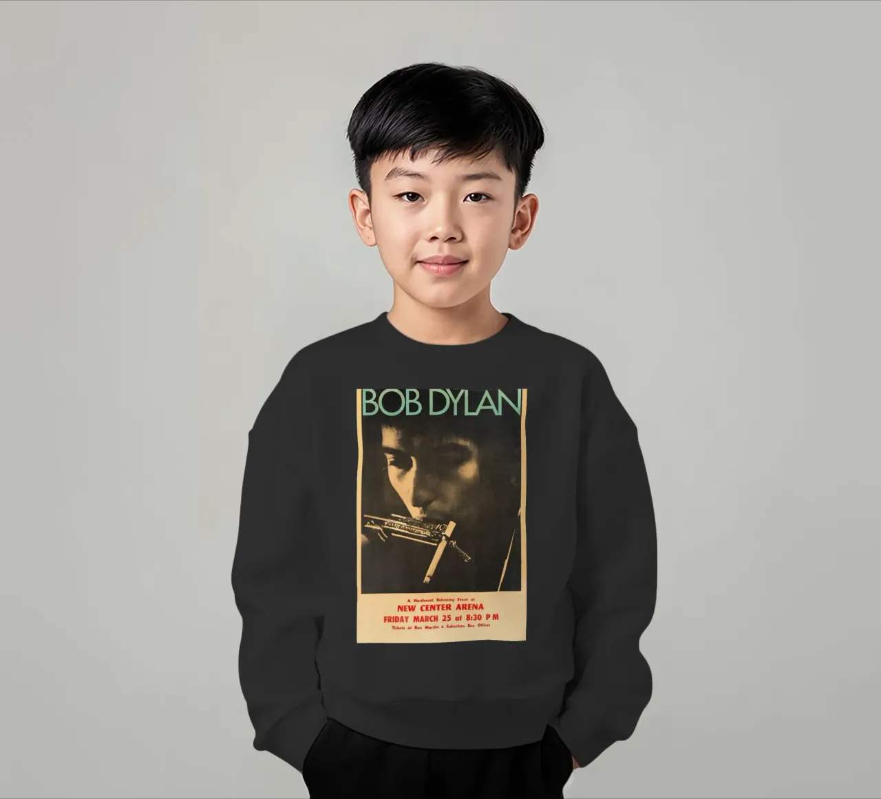 Le sessioni di Bob Dylan felpa bambino da xerico