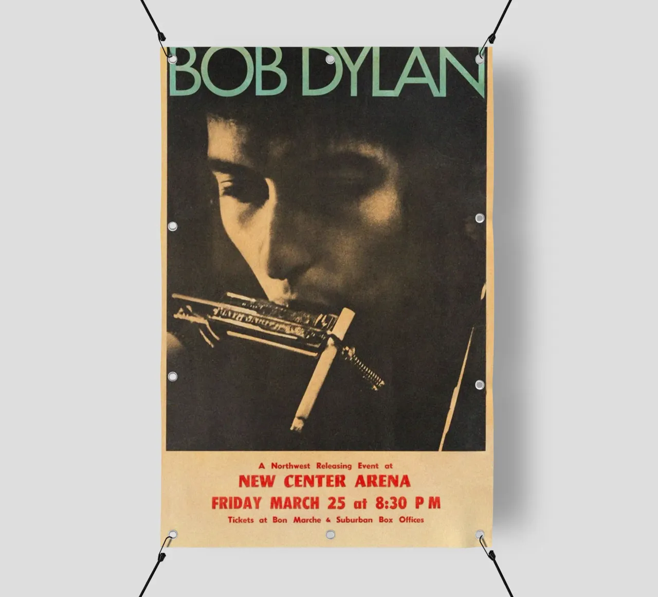 Le sessioni di Bob Dylan telo in pvc da xerico