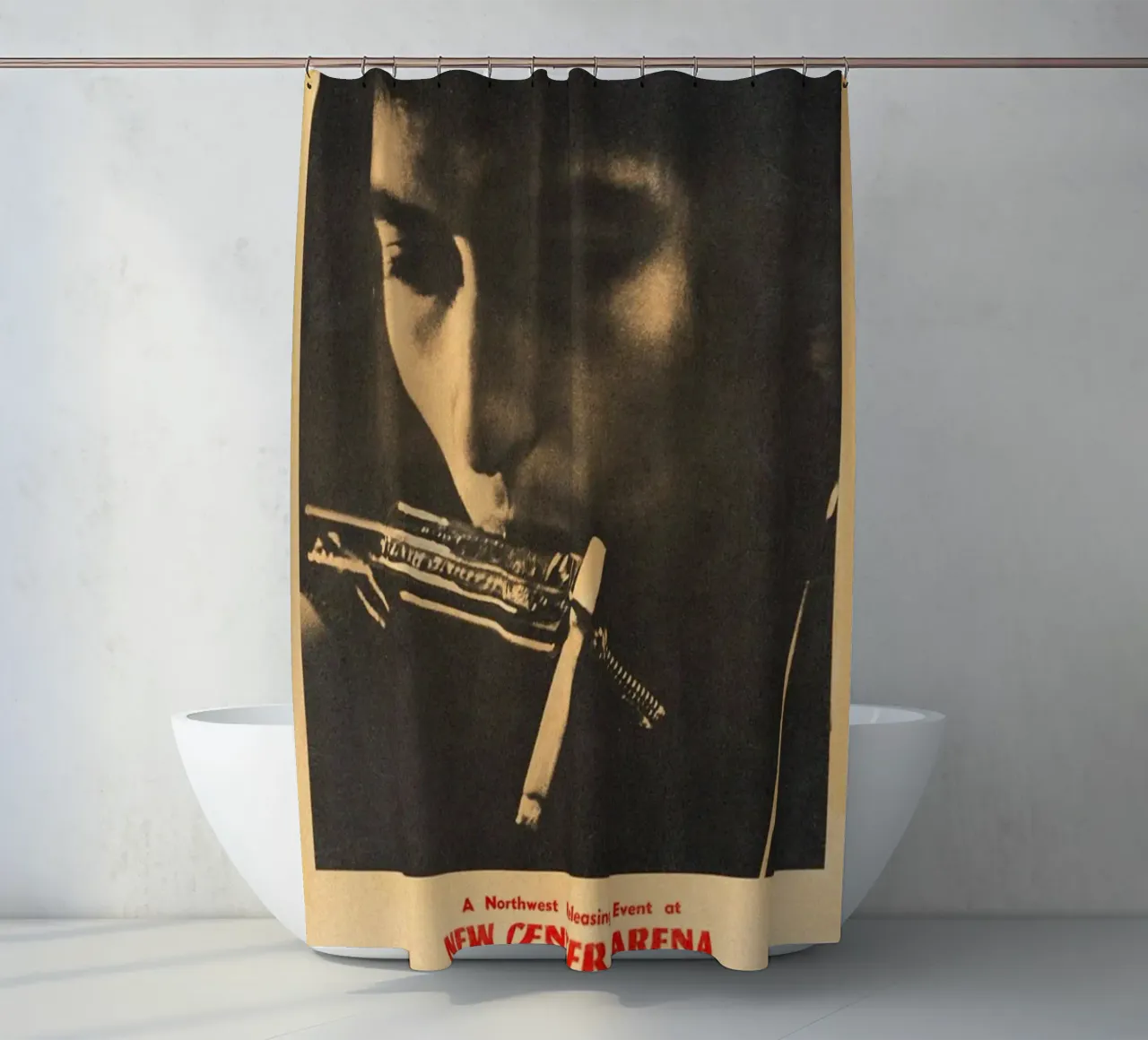 Le sessioni di Bob Dylan tenda da doccia da xerico