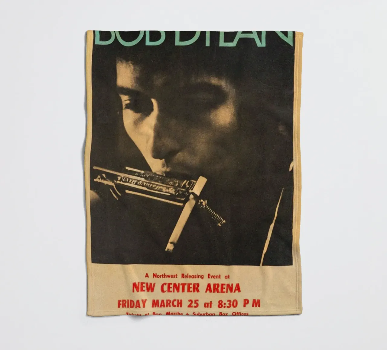 Le sessioni di Bob Dylan coperta in pile da xerico