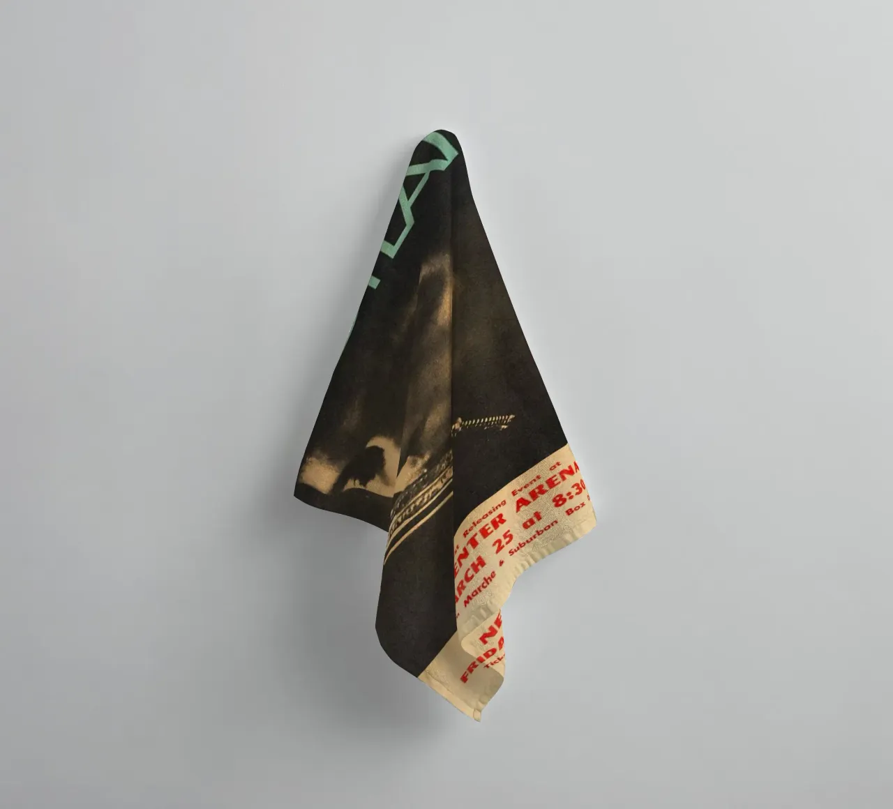 Le sessioni di Bob Dylan asciugamano da bagno da xerico