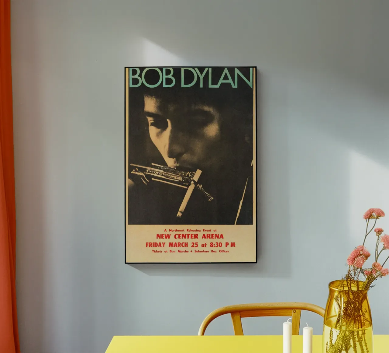 Le sessioni di Bob Dylan plexiglass da xerico