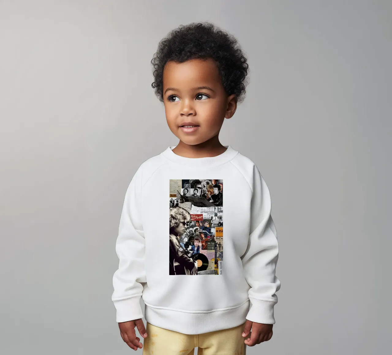 Bob Dylan sul palco felpa neonato da xerico