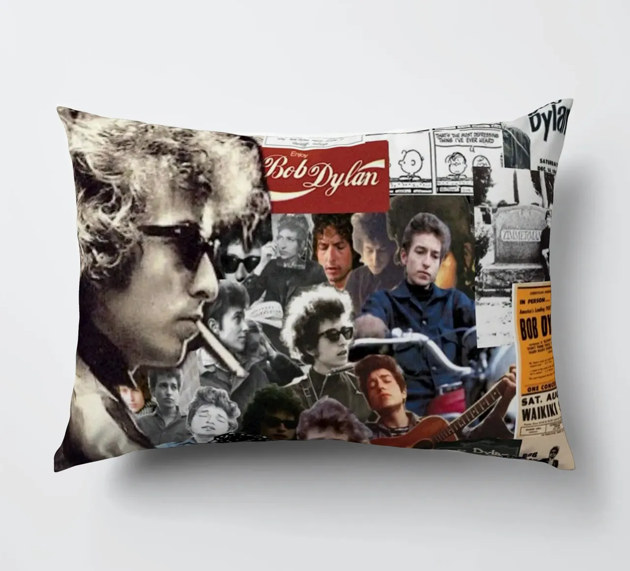 Bob Dylan sul palco cuscino da xerico