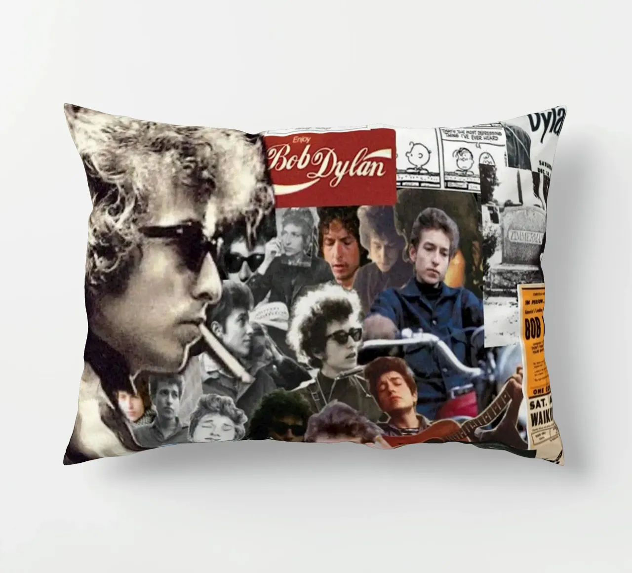 Bob Dylan sul palco cuscino da xerico