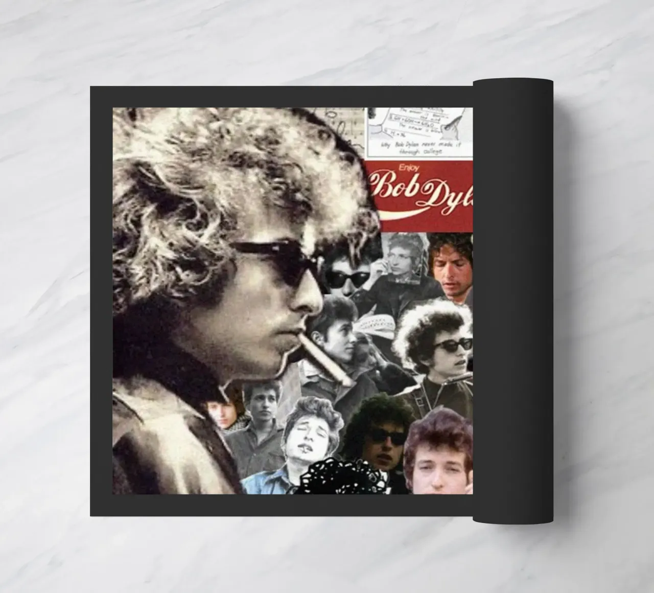 Bob Dylan sul palco zerbino da xerico