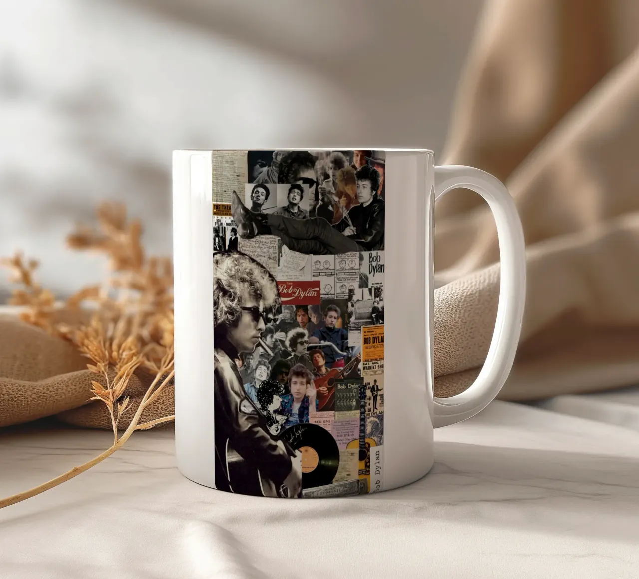 Bob Dylan sul palco tazza in ceramica da xerico