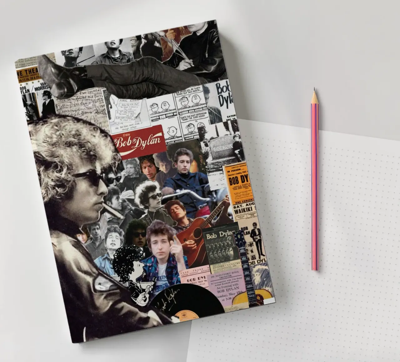 Bob Dylan on Stage notebook by xerico