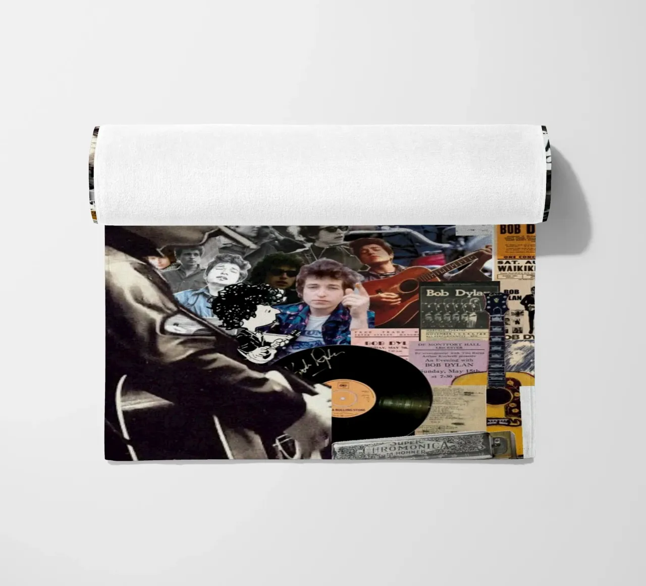 Bob Dylan sul palco telo mare da xerico