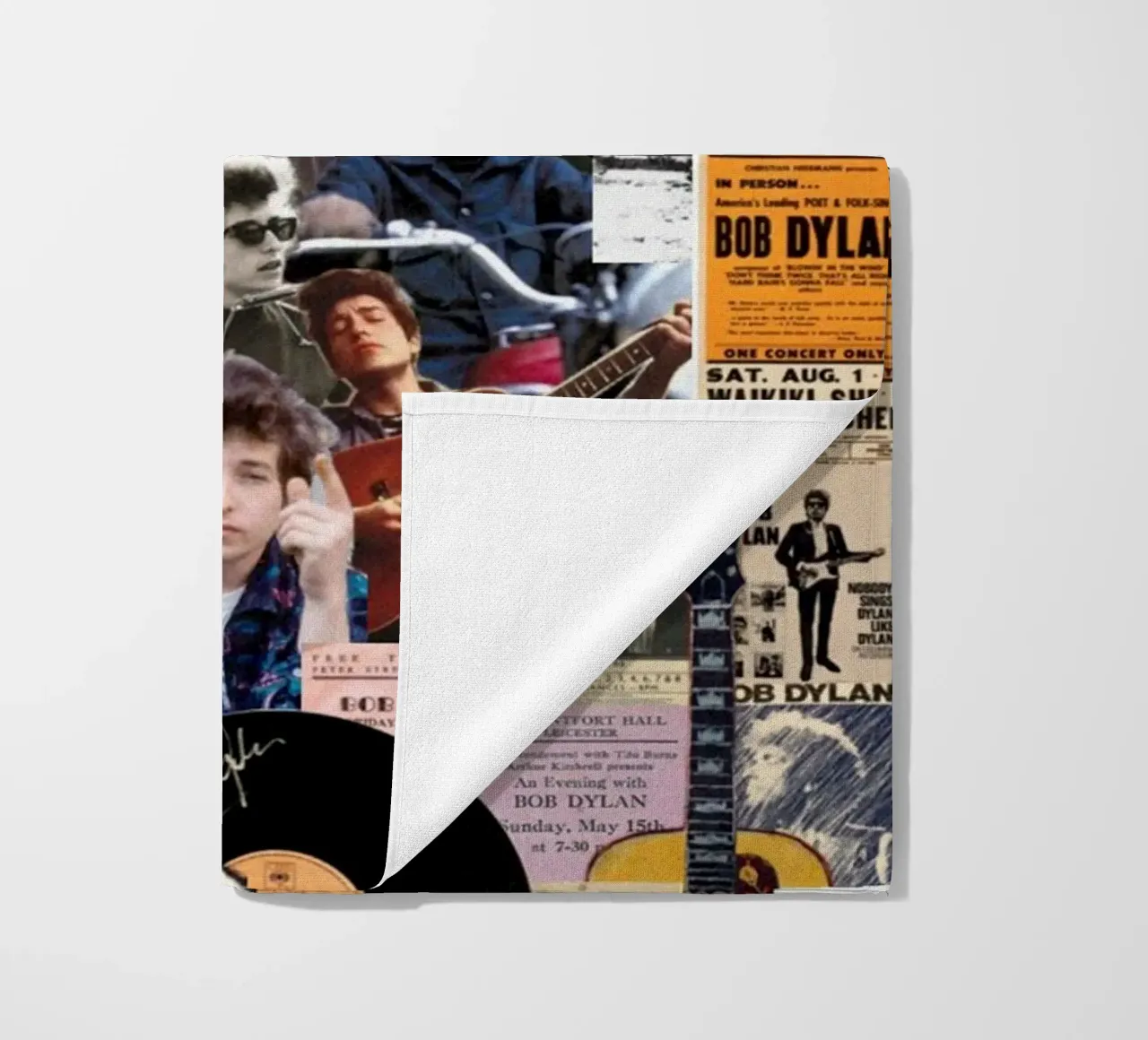 Bob Dylan sul palco telo mare da xerico