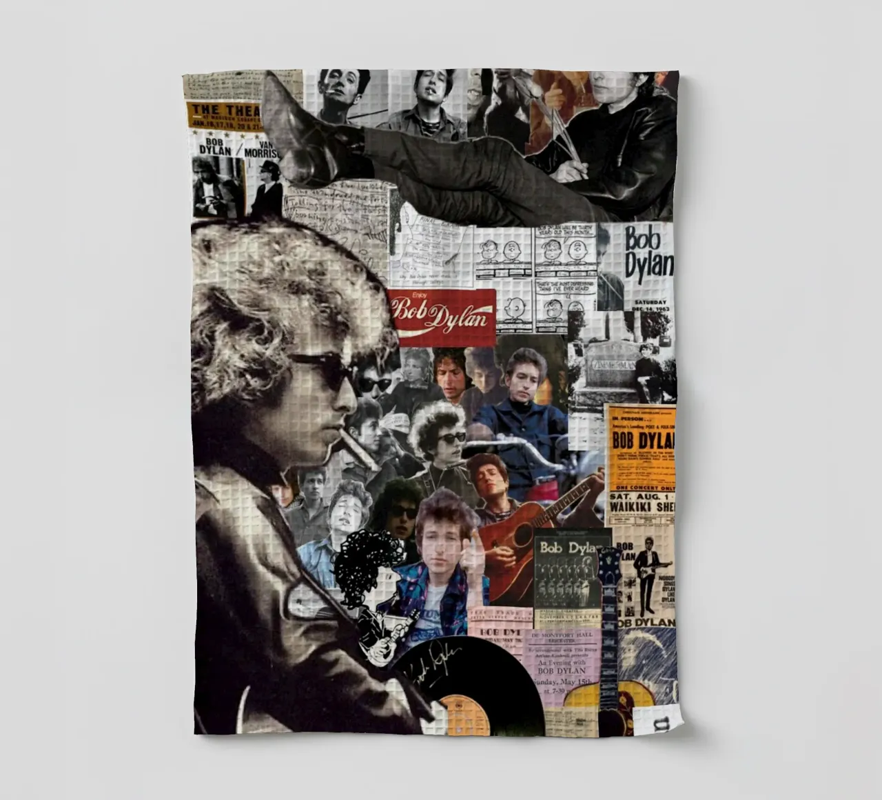 Bob Dylan sul palco canovaccio da cucina da xerico