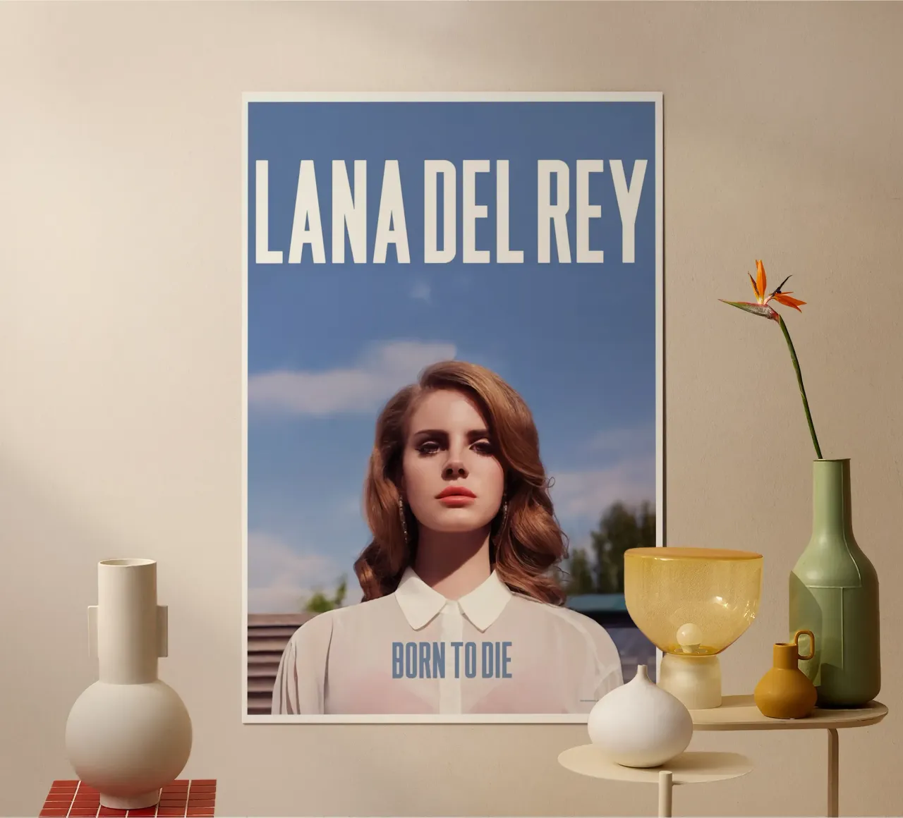 Lana Del Rey e l'arte del glamour triste poster da mamass