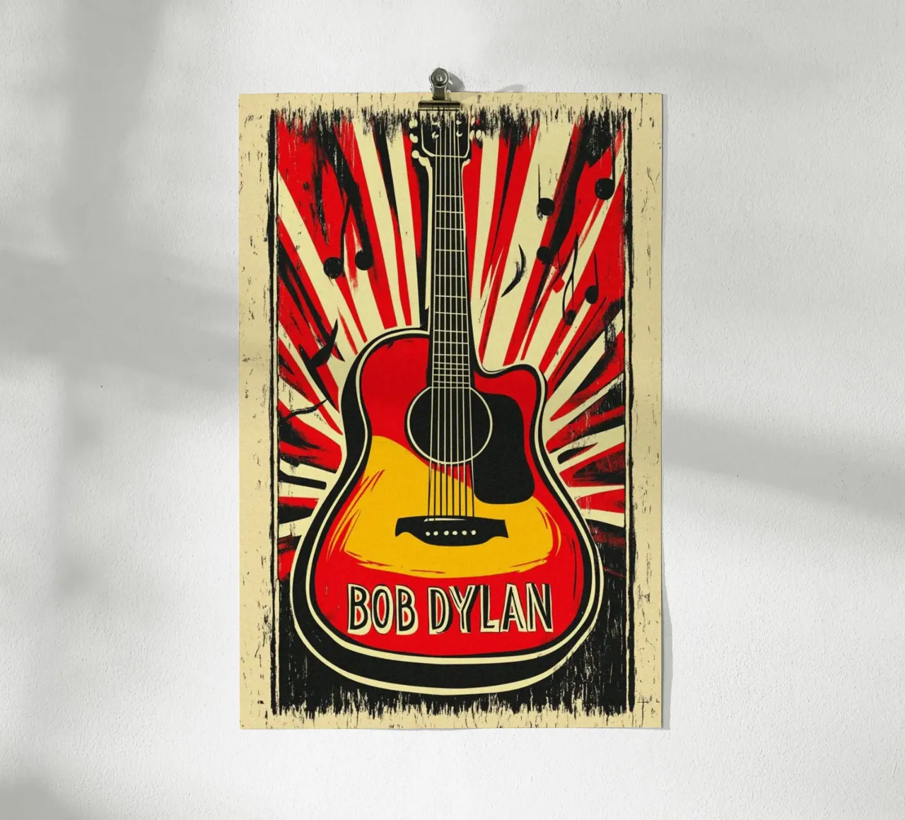 Ein Abend über Dylan Poster von xerico