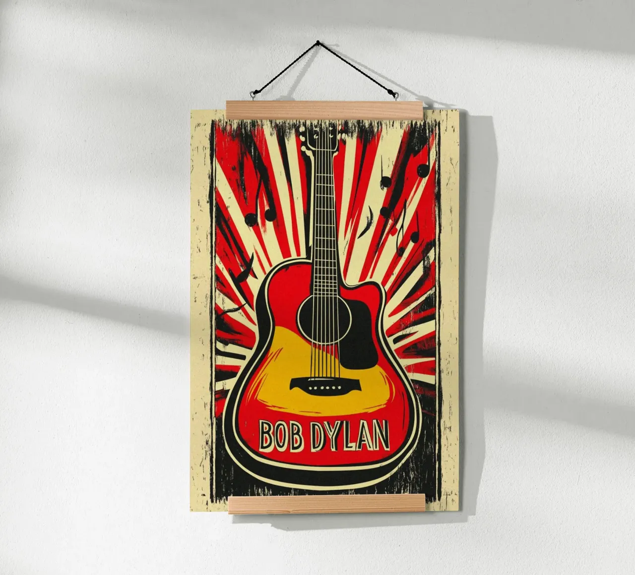 Ein Abend über Dylan Poster von xerico