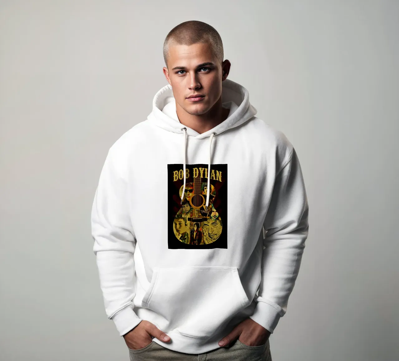 Crónicas de Bob Dylan en directo sudadera con capucha de xerico