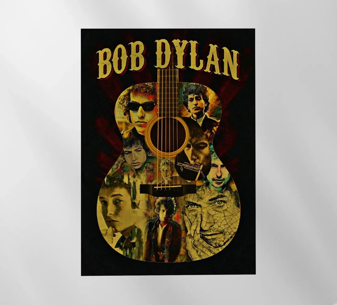 Cronache dal vivo di Bob Dylan pellicola backlit da xerico