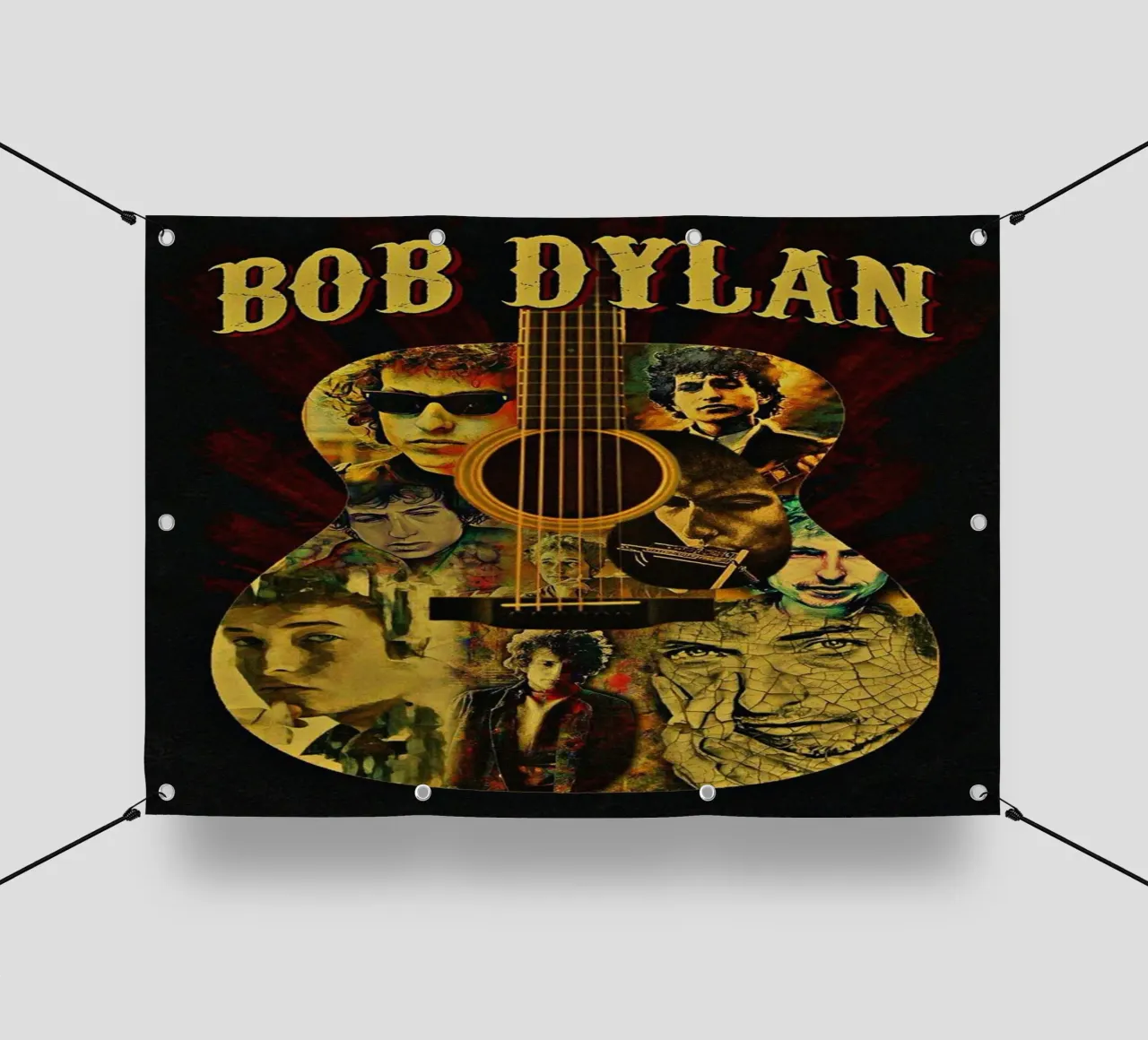 Cronache dal vivo di Bob Dylan telo in pvc da xerico