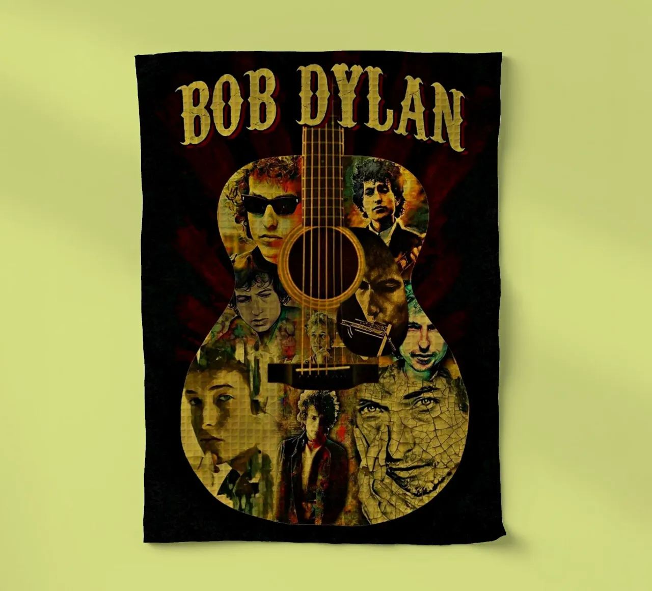 Cronache dal vivo di Bob Dylan canovaccio da cucina da xerico